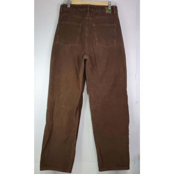 Empyre Tori Pants Women size 5 Brown Corduroy Baggy Streetwear 90s Y2K Skate - Picture 4 of 14